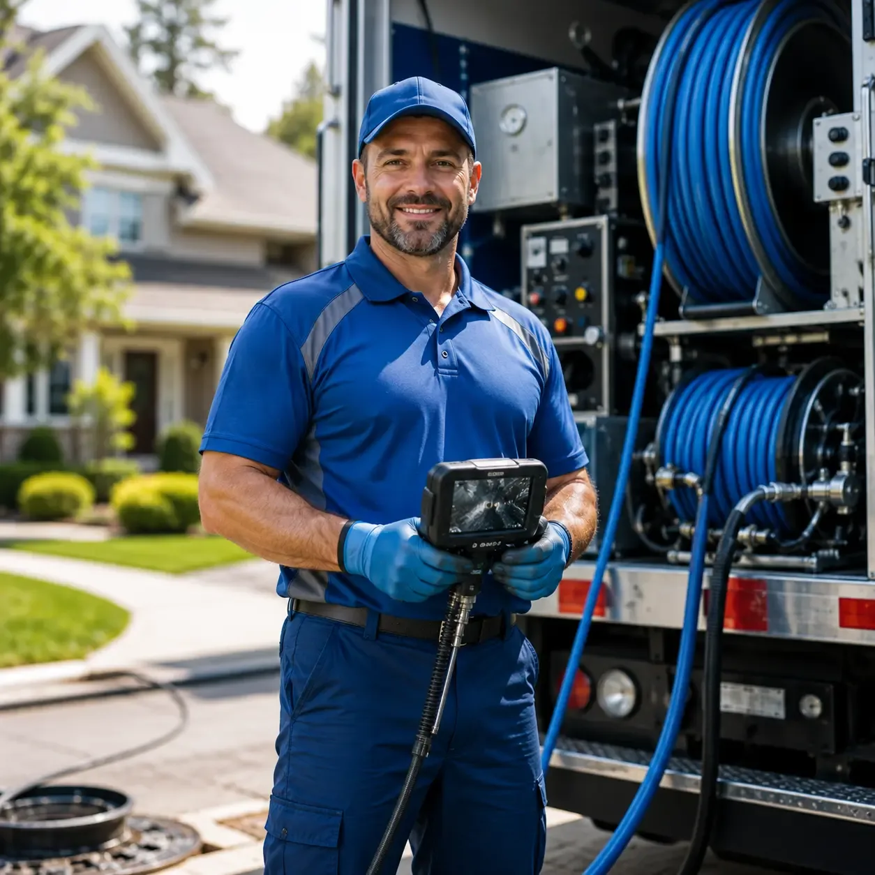 Local outdoor drain cleaning specialists in Hunters, WA